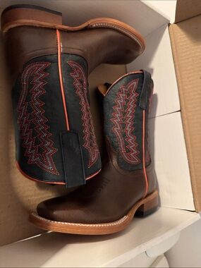 Anderson Bean Kids Navy Boot Box